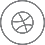 Dribbble SVG Icon